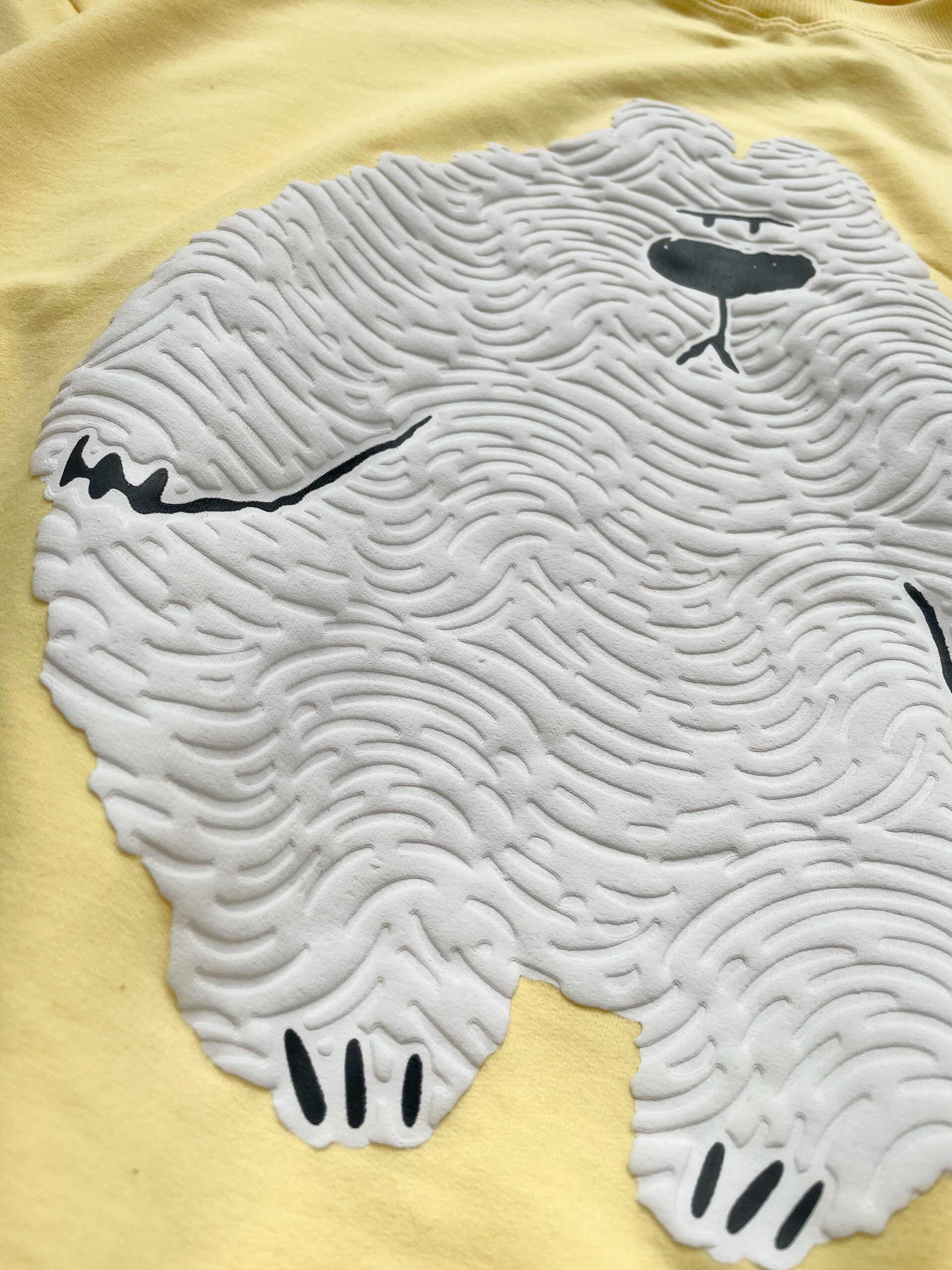 بلوز اورسایز چاپ پفکی - Image 4