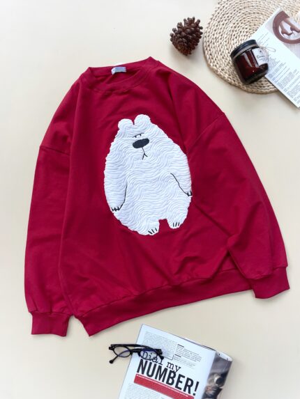 بلوز اورسایز چاپ پفکی