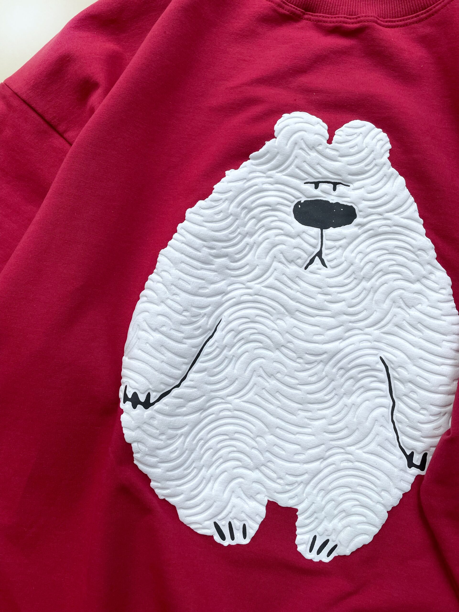 بلوز اورسایز چاپ پفکی - Image 3