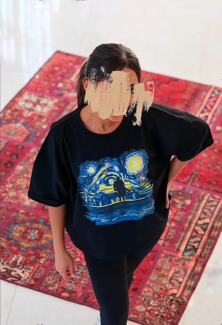 تیشرت اُورسایز - Image 3