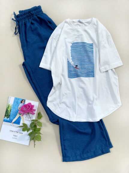 تیشرت لانگ هلال