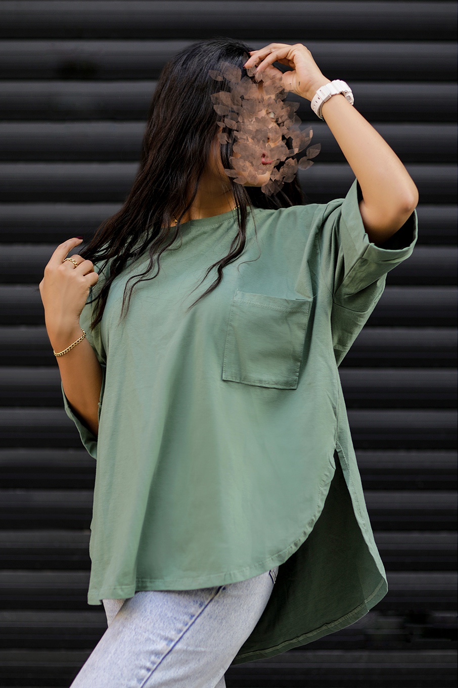 تیشرت بیسیک لانگ - Image 7